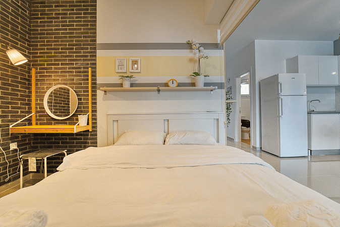 2-комнатные апартаменты 60 м² в 600 метрах от пляжа "Лонг бич" — фото 41