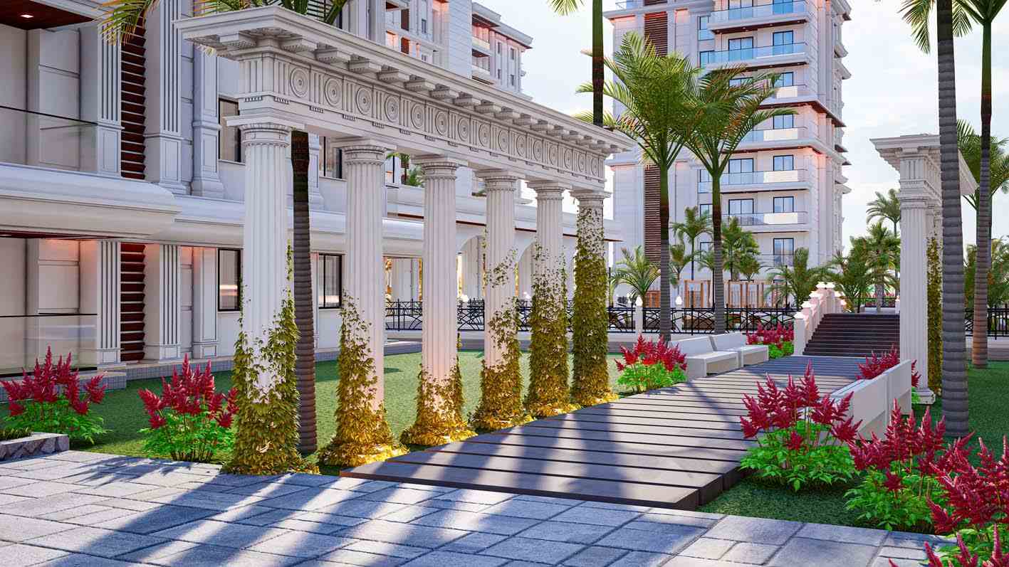 2-комнатные апартаменты 60 м² с террасой 10 м² в элитном комплексе — фото 11