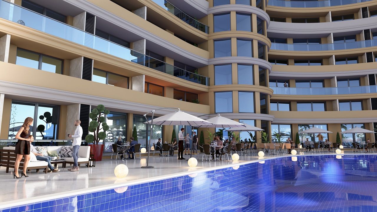 Студия 45 м² в роскошном комплексе в недалеко от пляжа — фото 6
