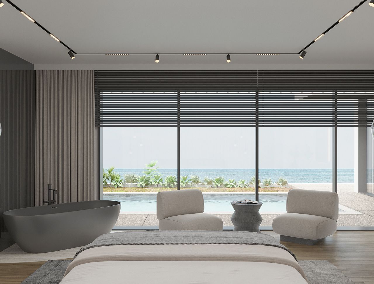 Вилла Luxury 4+1 (273 м2 ) на первой береговой линии в Эсентепе — фото 39