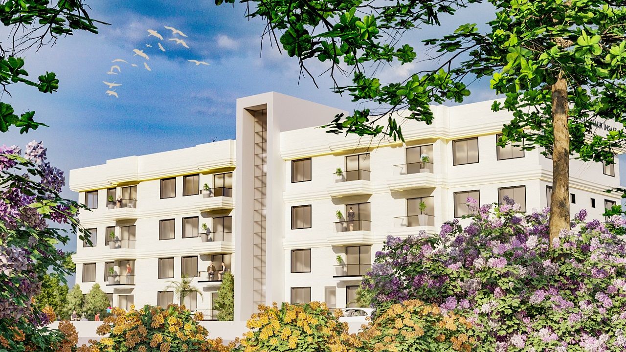 Трехкомнатная квартира (80 м2 ) в 2,5 км от моря в Фамагусте — фото 2
