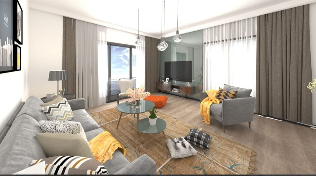 Квартира 2+1 (75 м² ) в 800 метрах от песчаного пляжа в Йенибоазичи — фото 16