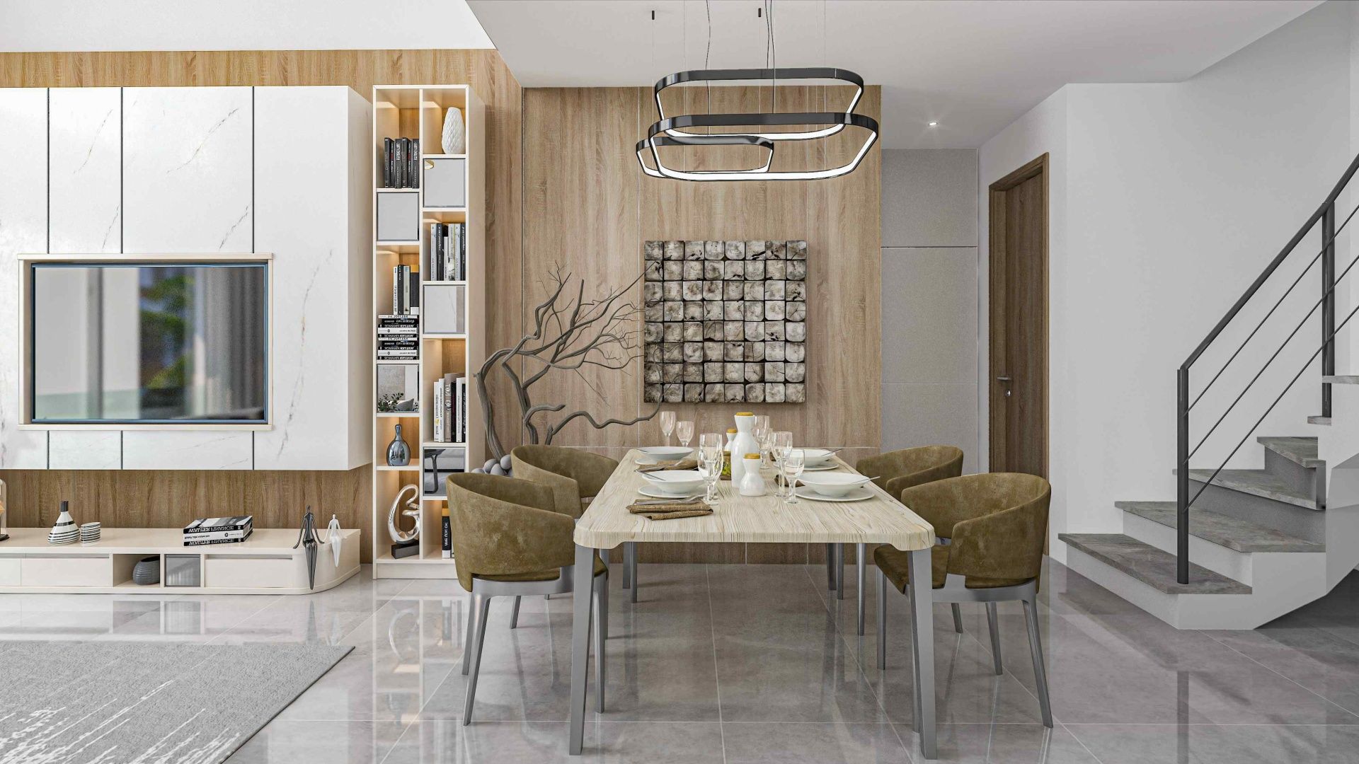 3-комнатные апартаменты loft 125 м² с террасой в Енибогазичи — фото 9