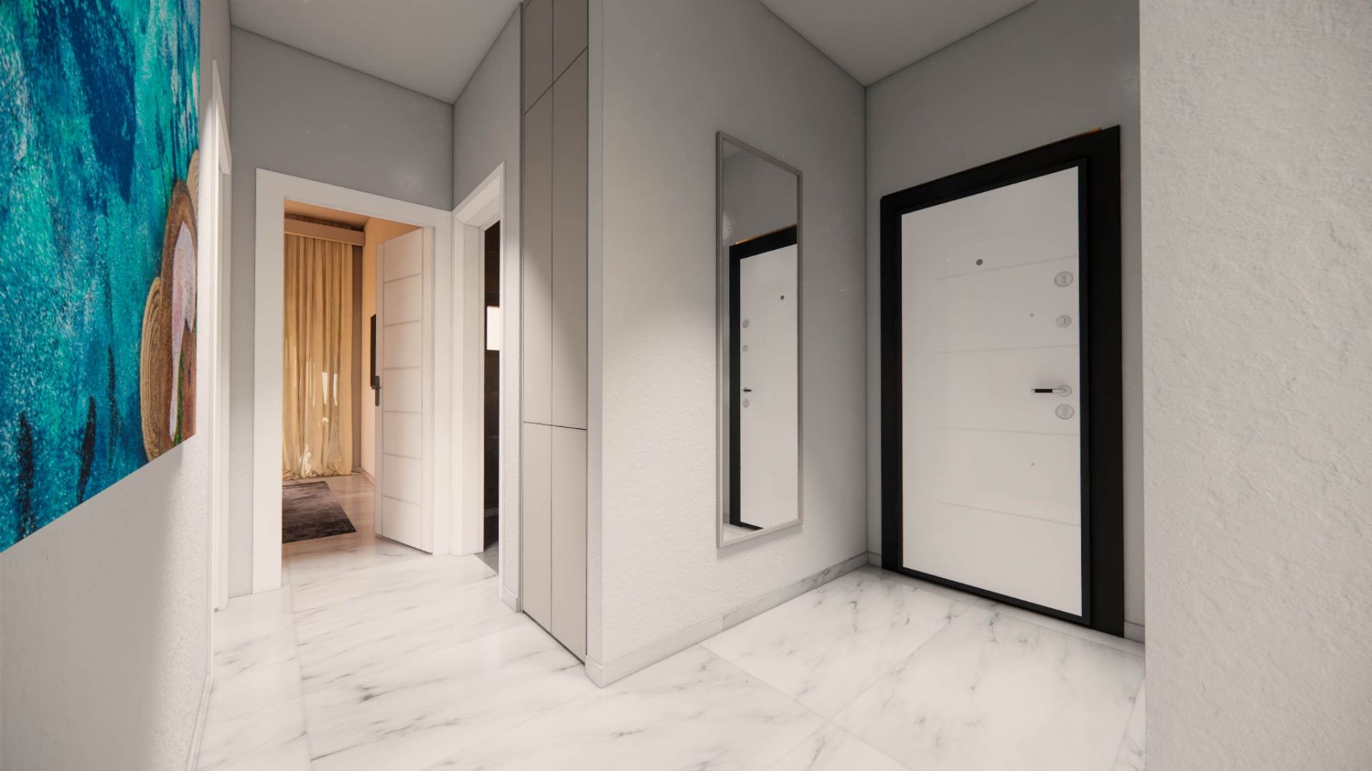 3-комнатные апартаменты 79 м² в Алсанджаке — фото 7