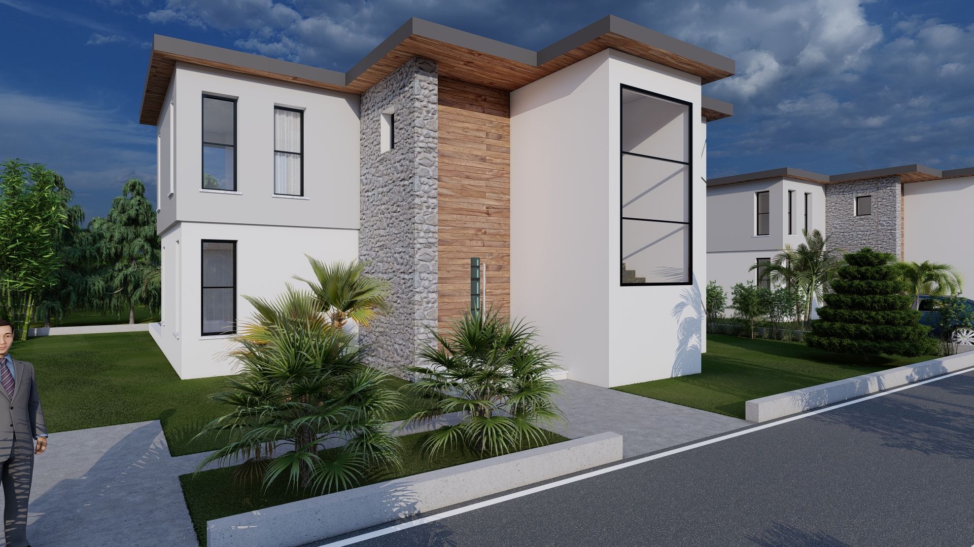 Красивое Бунгало Duplex 3+1 (180 м2) в современном комплексе  — фото 8