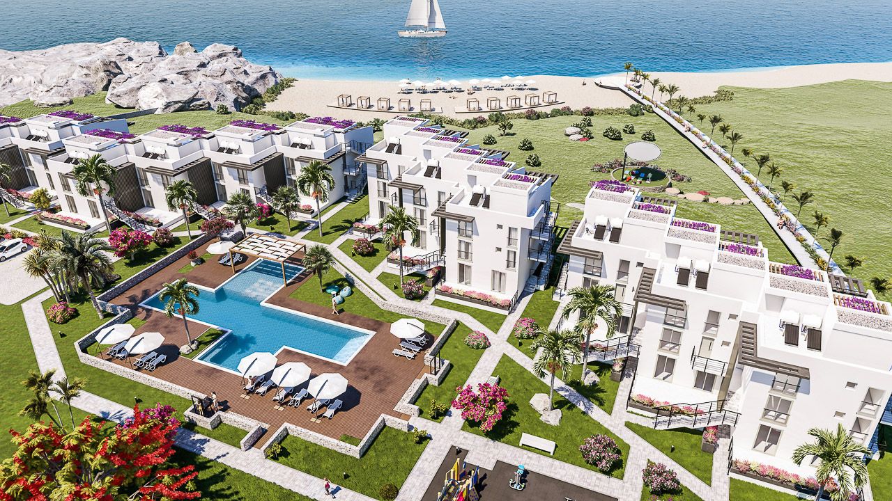 3-комнатные апартаменты 115 м² в элитном комплексе в 130 метрах от пляжа