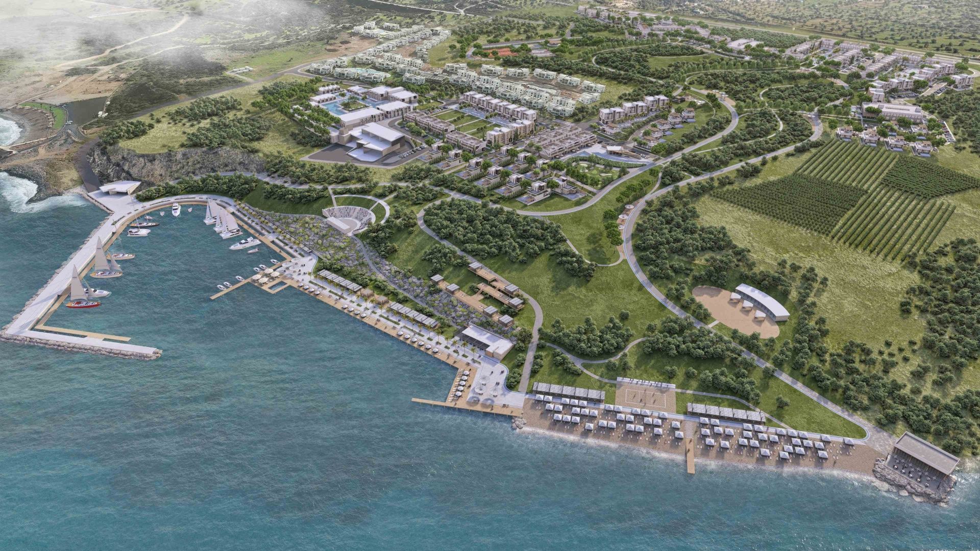 3-комнатные апартаменты 112 м² с террасой 25 м² в комплексе с уникальной инфраструктурой у моря — фото 36