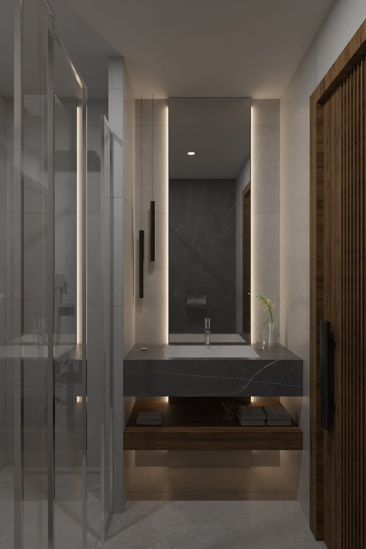 Квартира 2+1 loft - Penthouse 142 м2 c большой террасой на крыше 53 м2 в Эсентепе — фото 42