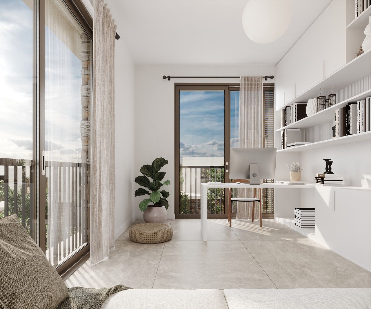 Квартира 3+1 (139 м²) с собственным садом  в новом комплексе в Алсанджаке — фото 33