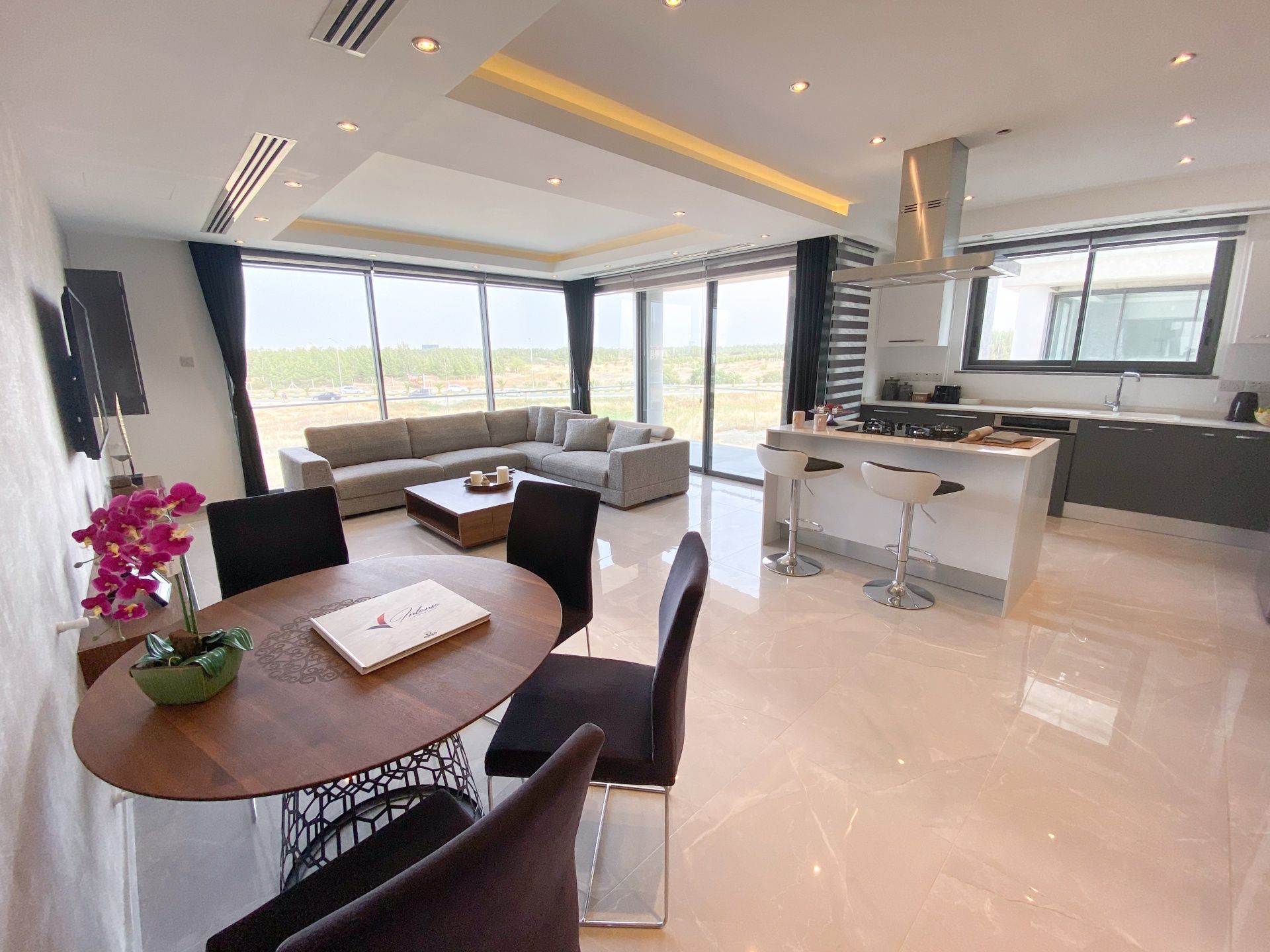 Трехкомнатный Penthouse 130 м2 в уютном комплексе в Никосии — фото 9