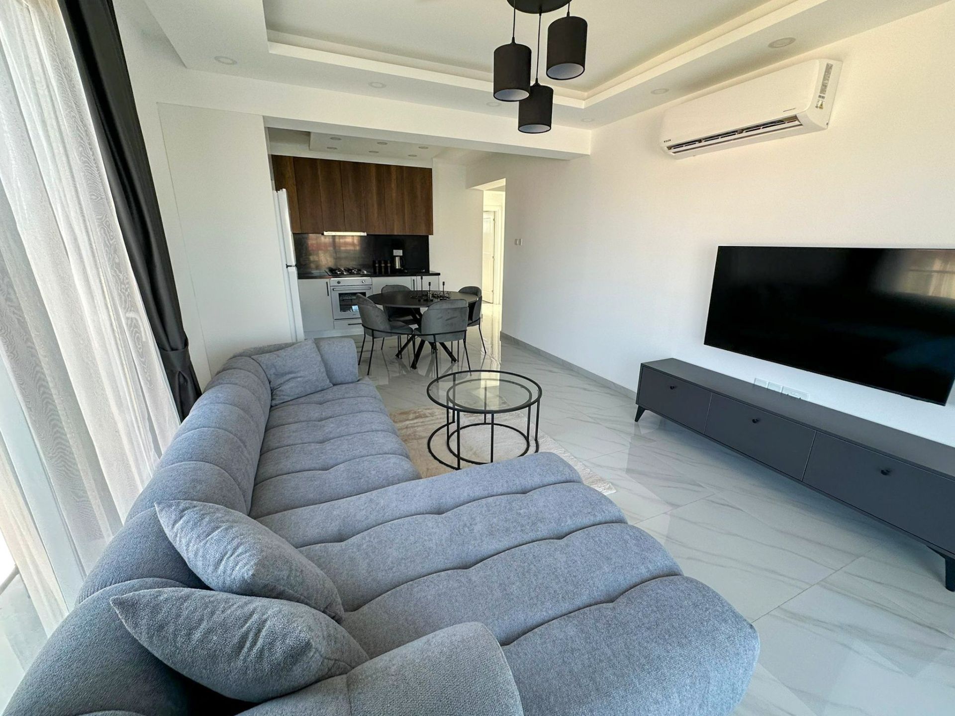 3-комнатные апартаменты 79 м² с балконом в 550 метрах от моря — фото 5