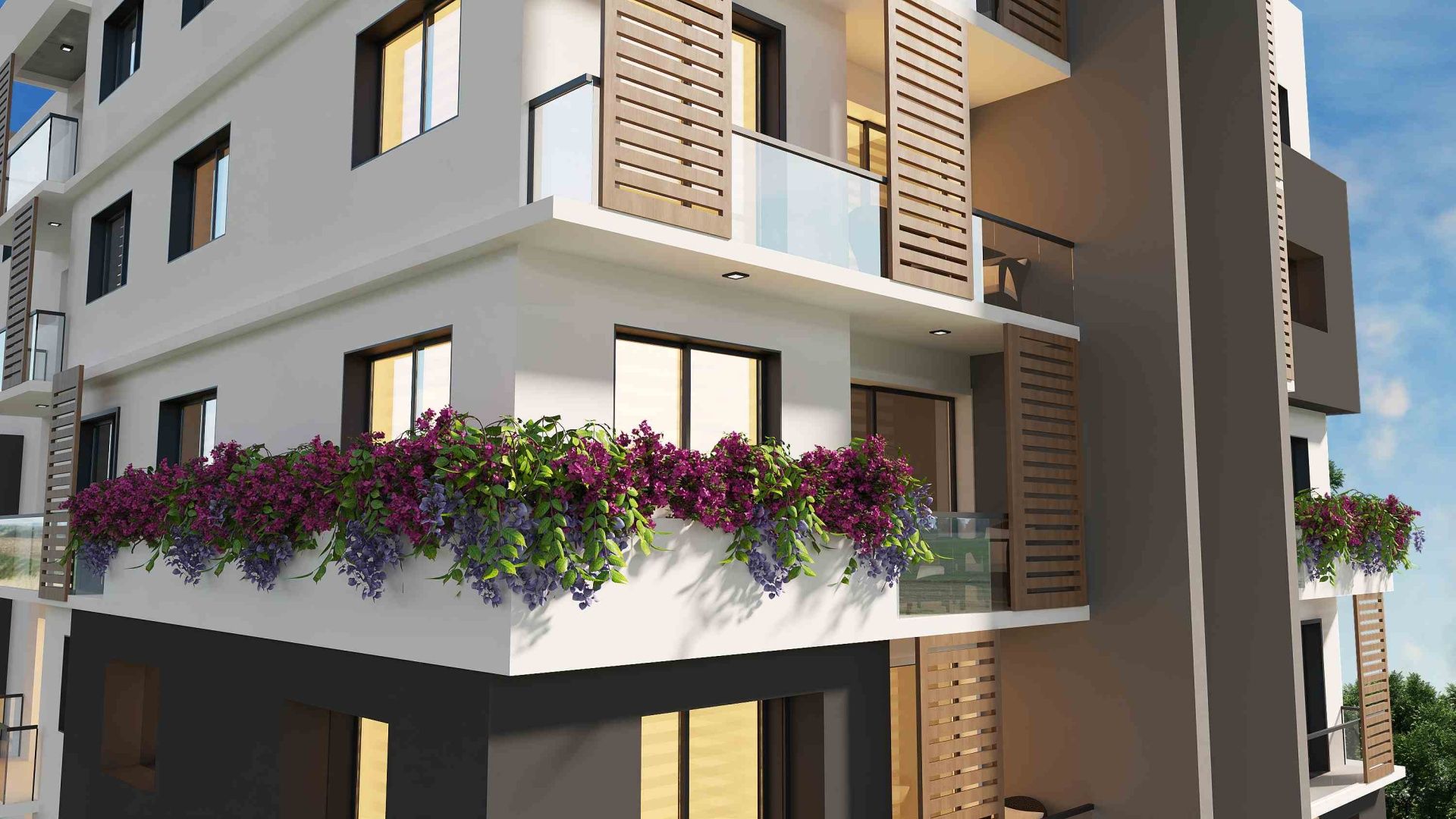 2-комнатные апартаменты 46 м² с балконом 4 м² в Искеле — фото 3