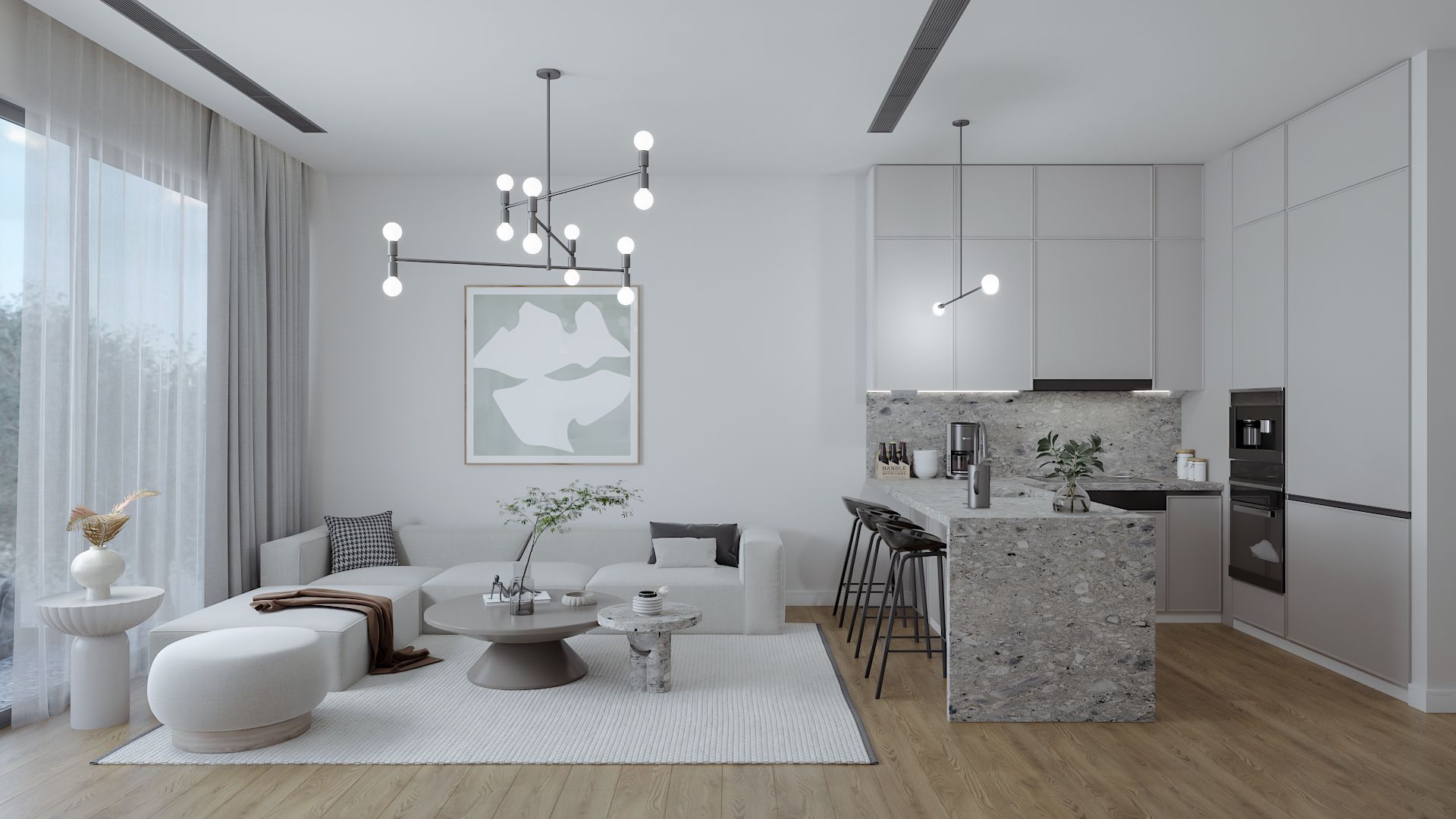 2-комнатные апартаменты 60 м² с участком 77 м² в 650 метрах от моря — фото 13