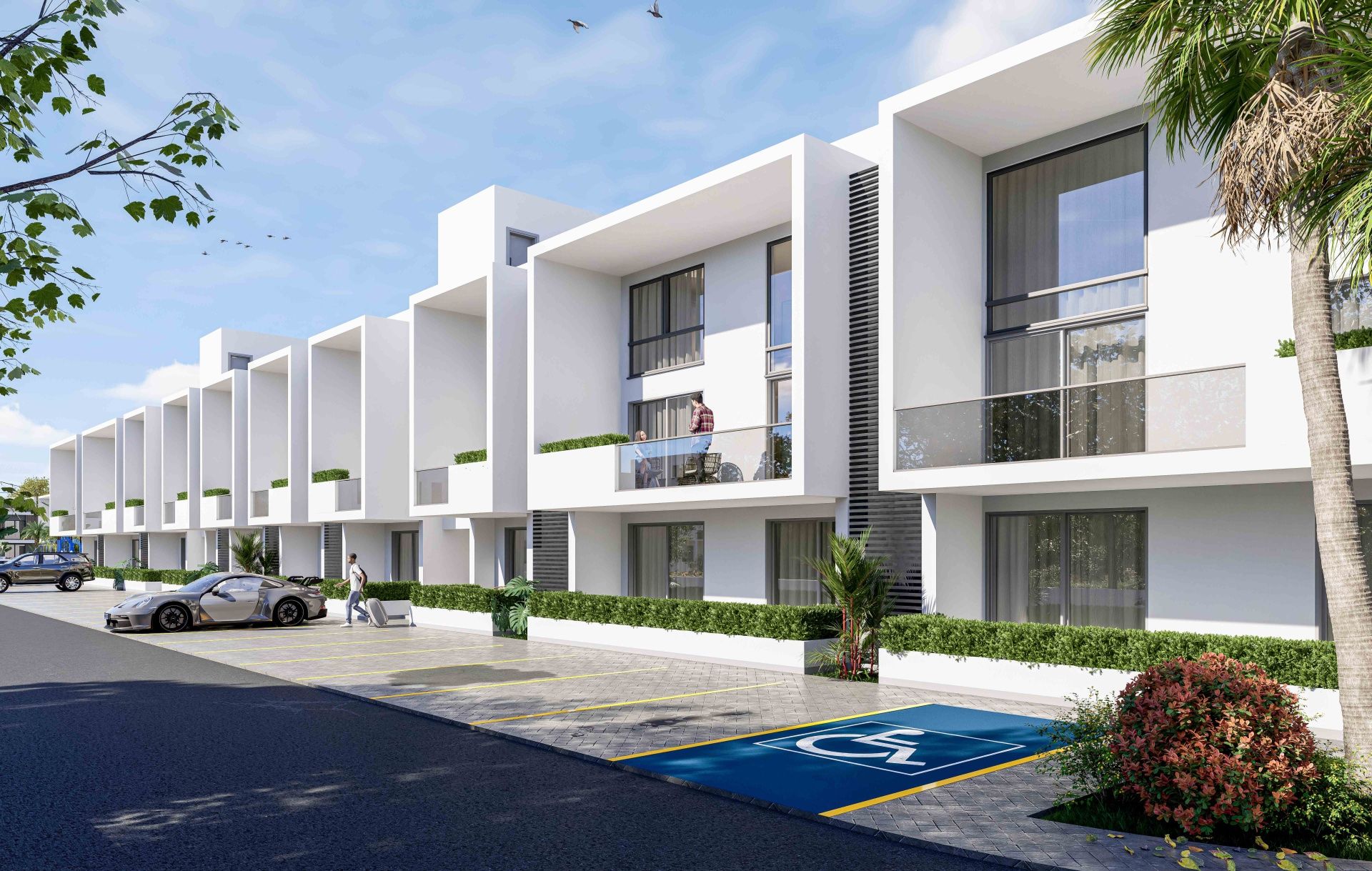 Студия 54 м² с террасой 8 м² в курортном комплексе — фото 32