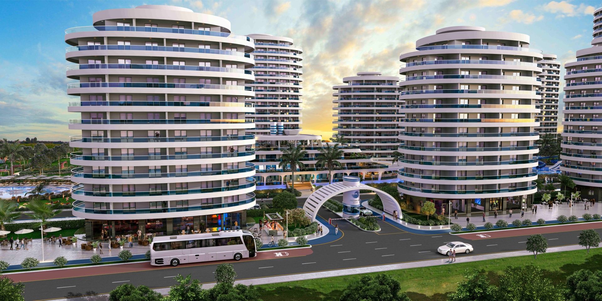 3-комнатные апартаменты 125 м² с террасой в элитном комплексе в 800 метрах от пляжа — фото 31