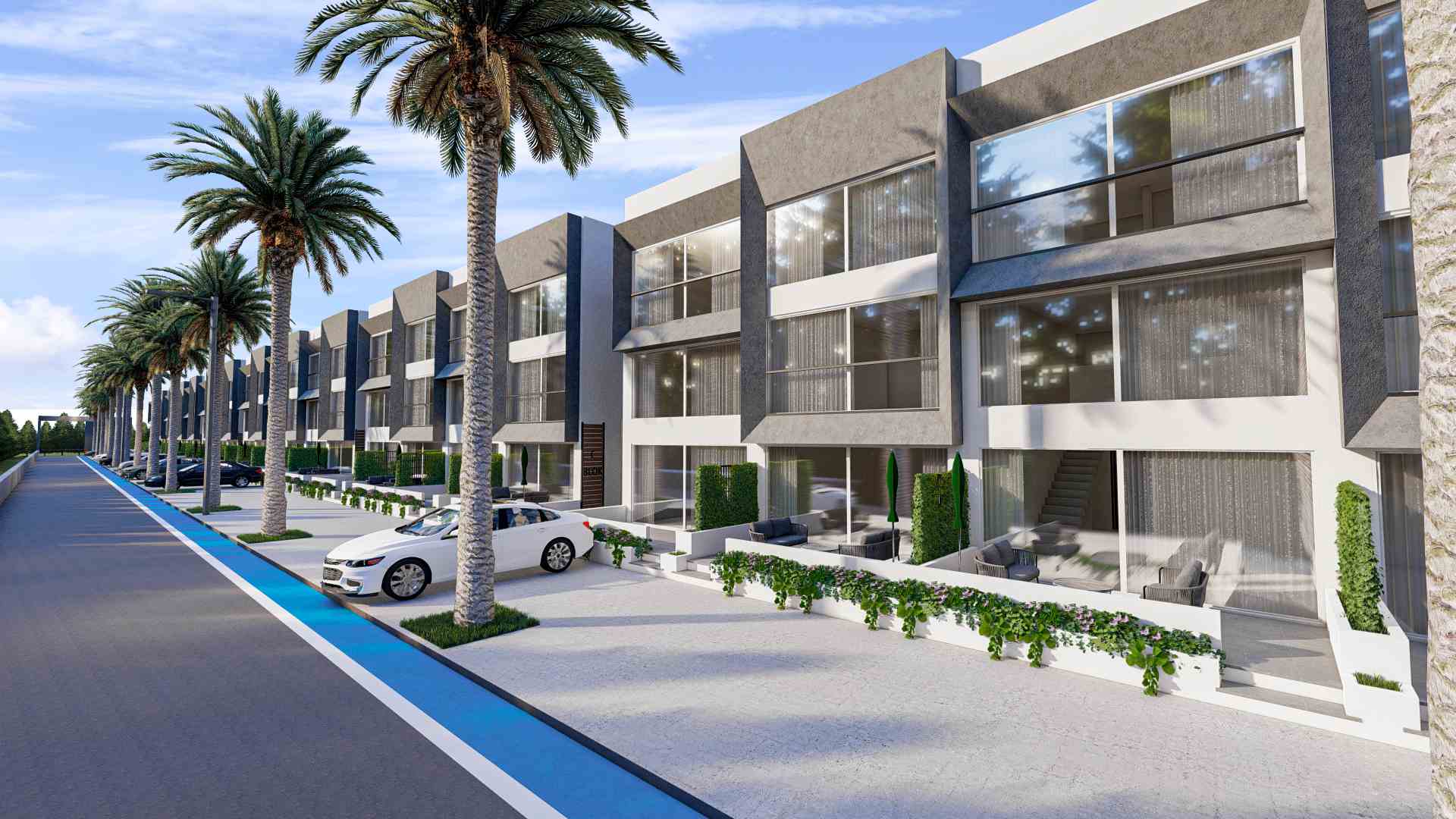 Студия 38 м² с террасой 11 м² в Искеле — фото 19