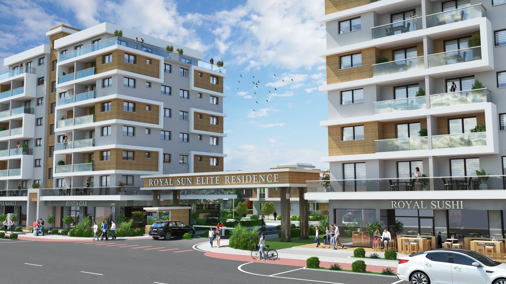 3-комнатный пентхаус 78 м² c террасой 54 м² в 2 минутах от пляжа — фото 20