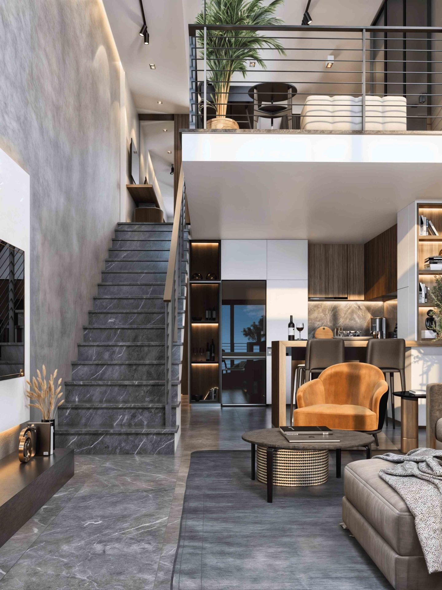 2-комнатные апартаменты loft 83 м² с террасой 12 м² — фото 20