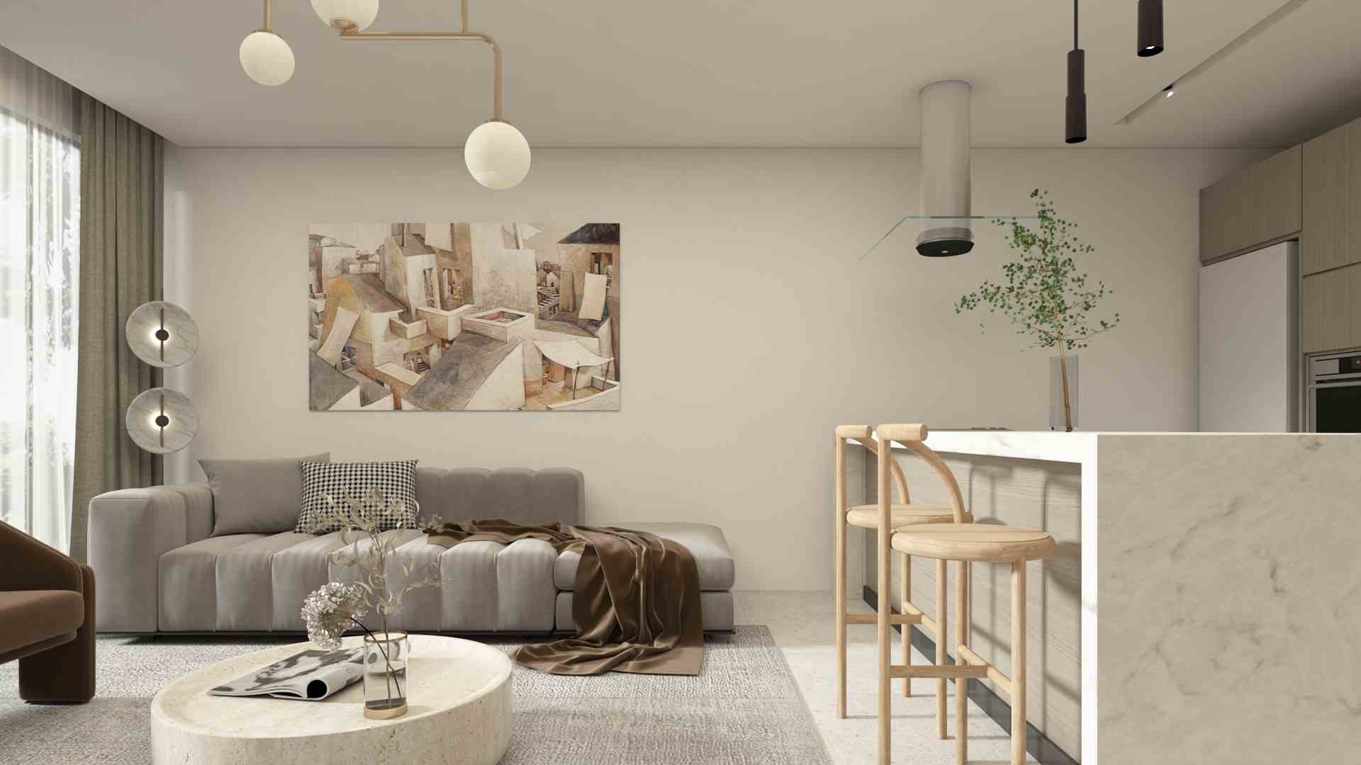 2-комнатные апартаменты 97 м² с террасой 31 м² в комплексе с уникальной инфраструктурой у моря — фото 2