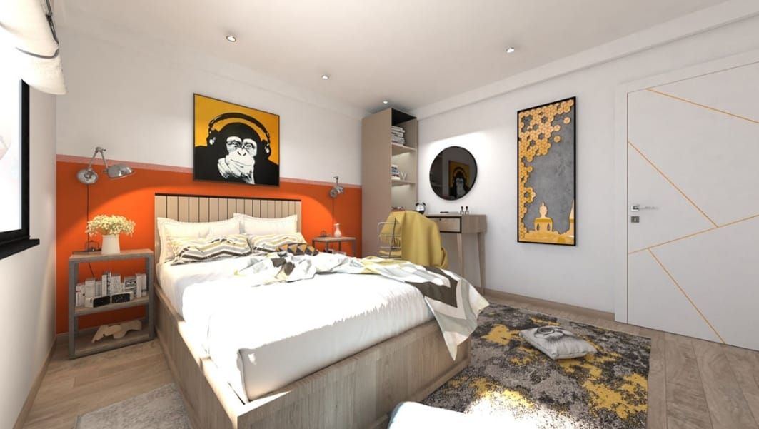 Квартира 2+1 (75 м² ) в 800 метрах от песчаного пляжа в Йенибоазичи — фото 24