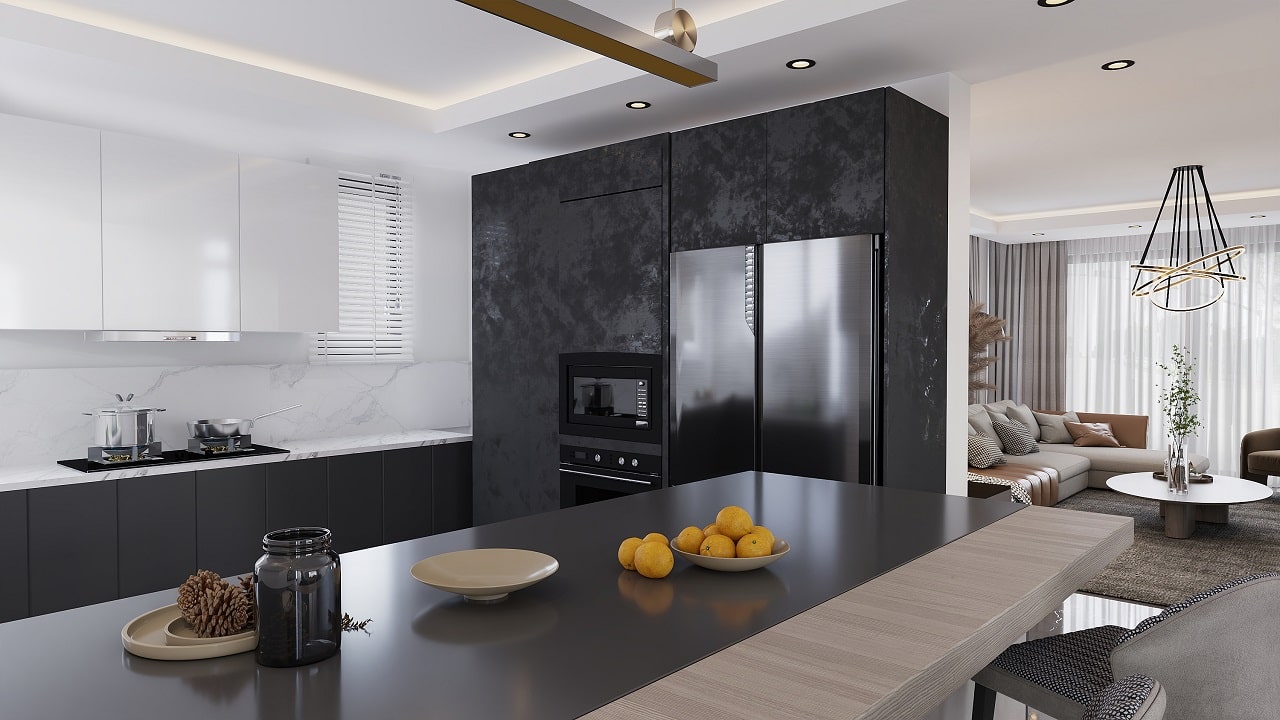 2-комнатные Loft апартаменты 66 м² в 5 минутах от моря  — фото 36