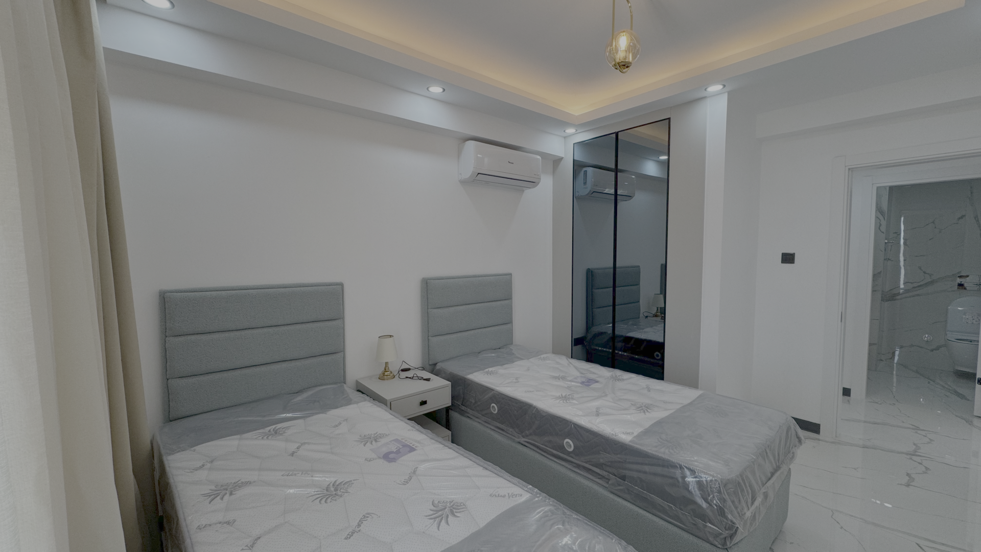 Квартира 1+1 Loft 74 м² с палисадником в красивом комплексе в Каршияке — фото 7
