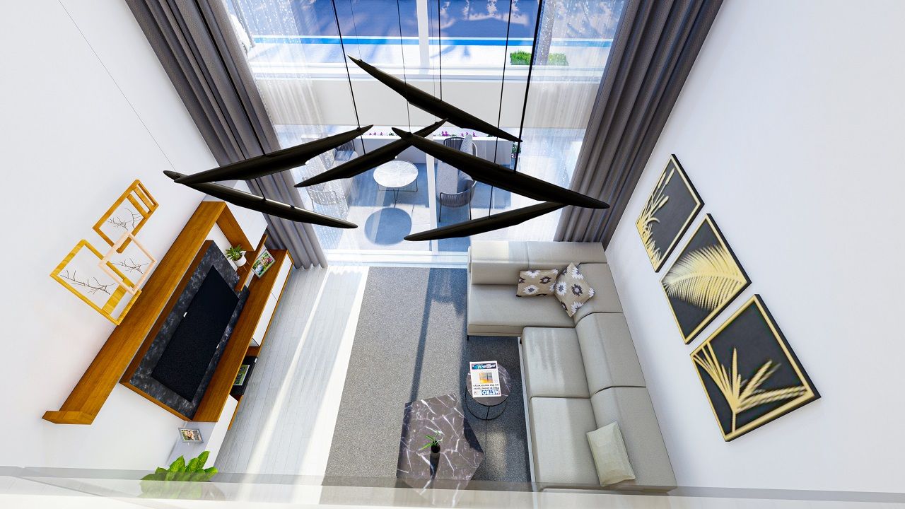 2-комнатные апартаменты loft 56 м² в новом комплексе в 600 метрах от пляжа — фото 7