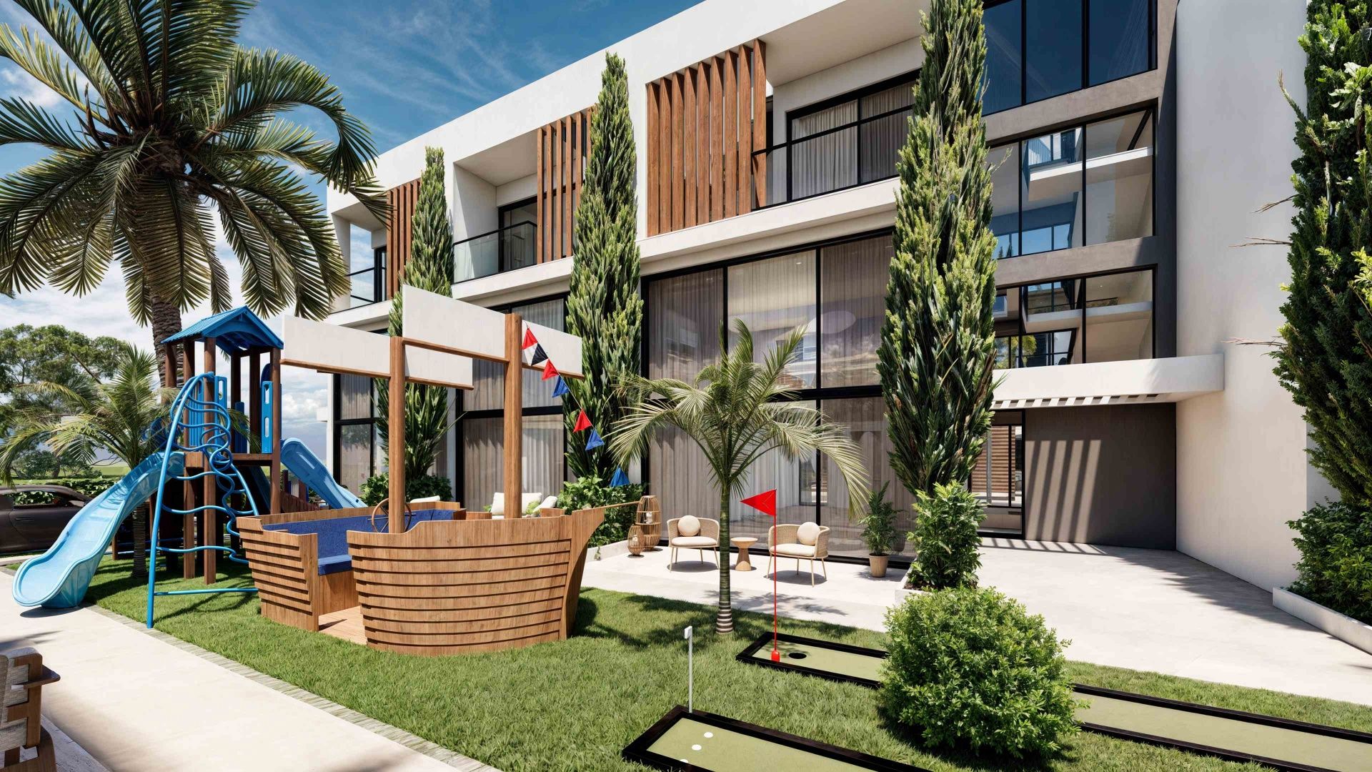 Студия penthouse 50м2 с террасой на крыше 45м2 — фото 7