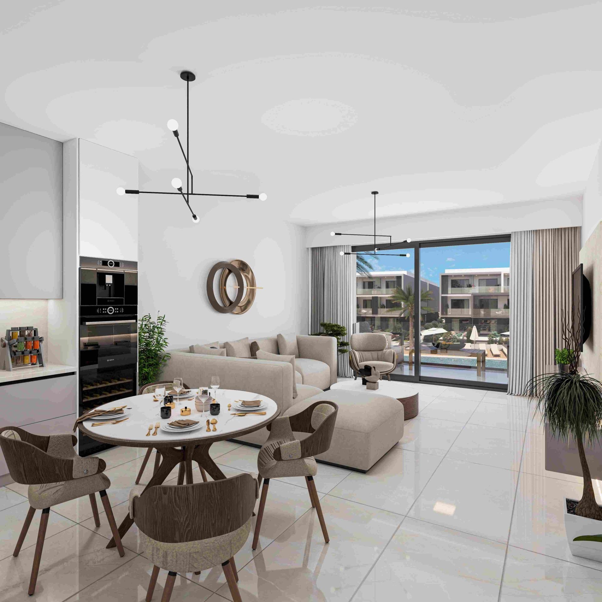 3-комнатные апартаменты 122 м² с террасой 18,8 м² в центре Лонг Бич — фото 11