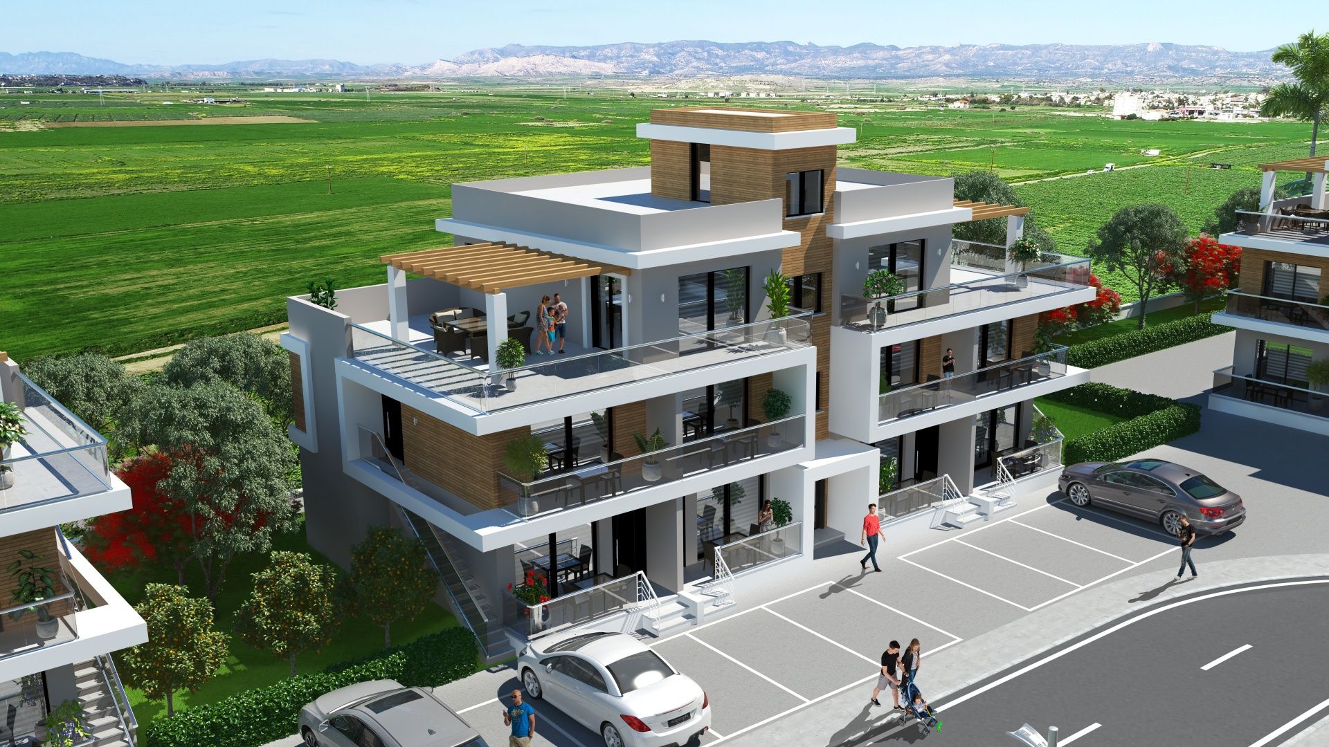 3-комнатный пентхаус 78 м² c террасой 54 м² в 2 минутах от пляжа — фото 43