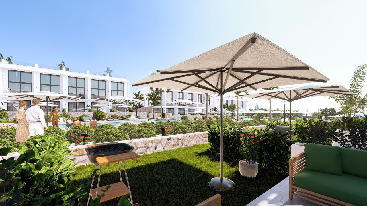 Квартира Penthouse 2+1 Loft 80 м2 в новом комплексе в Бахчели — фото 30