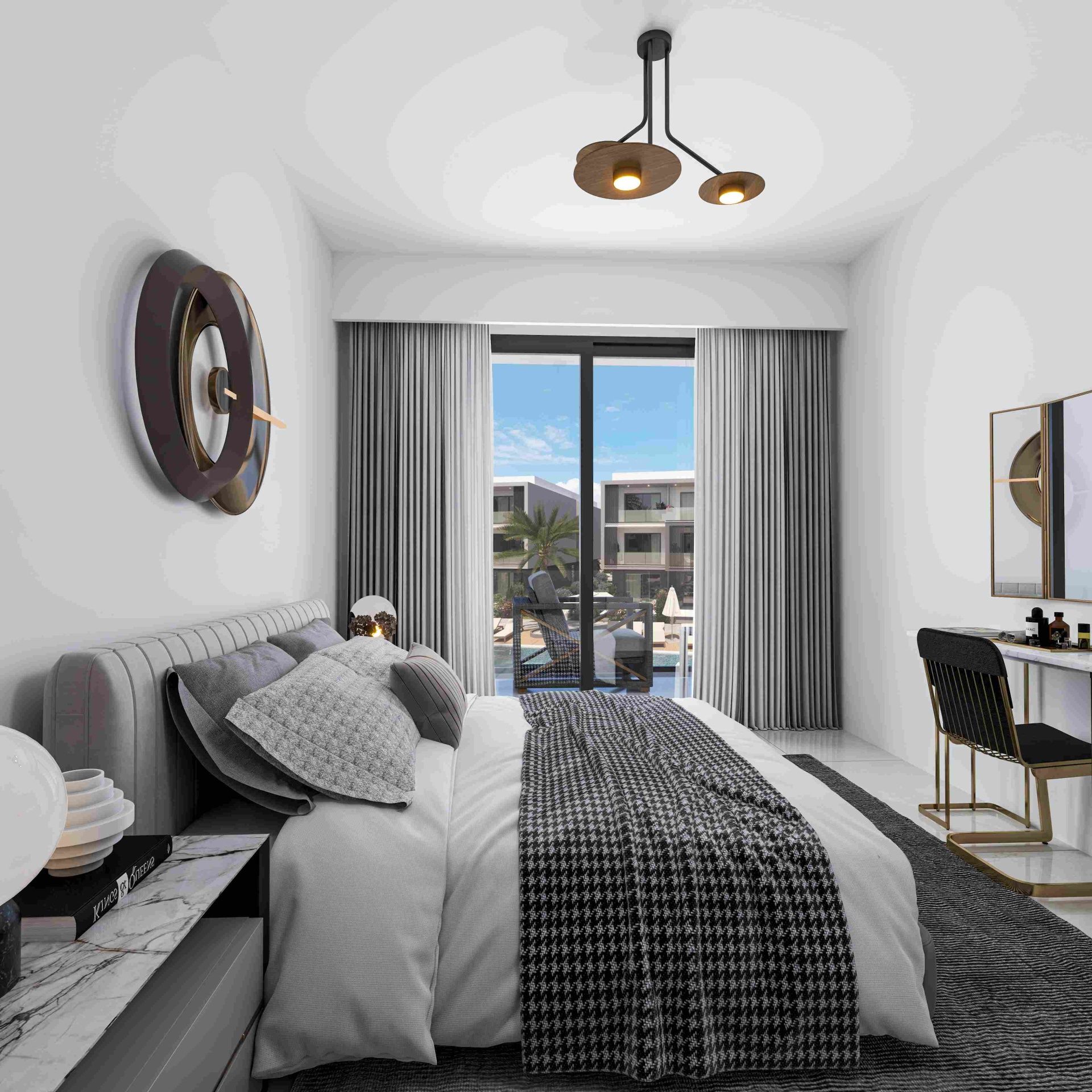 2-комнатные апартаменты 79 м² с балконом 6,8 м² в центре Лонг Бич — фото 12