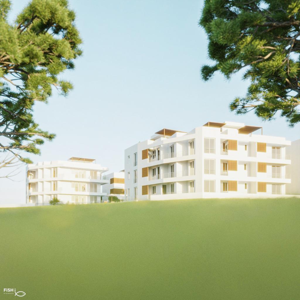 3-комнатная квартира 95 м² с садом 90 м² и видом на море и горы — фото 6