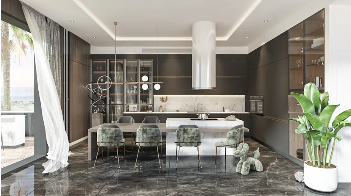 5-комнатная вилла 370 м² с собственным бассейном в элитном комплексе — фото 9