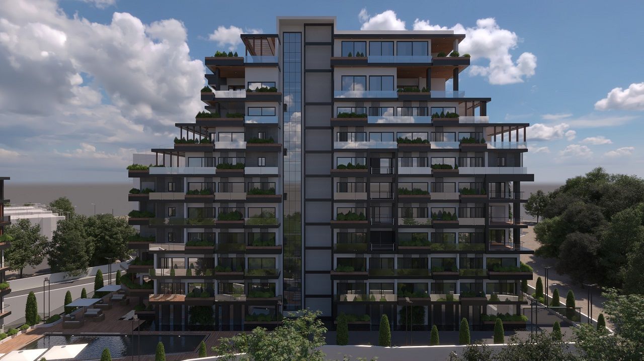 Квартира 3+1 (117м²  ) в роскошном современном комплексе в центре Кирении — фото 3
