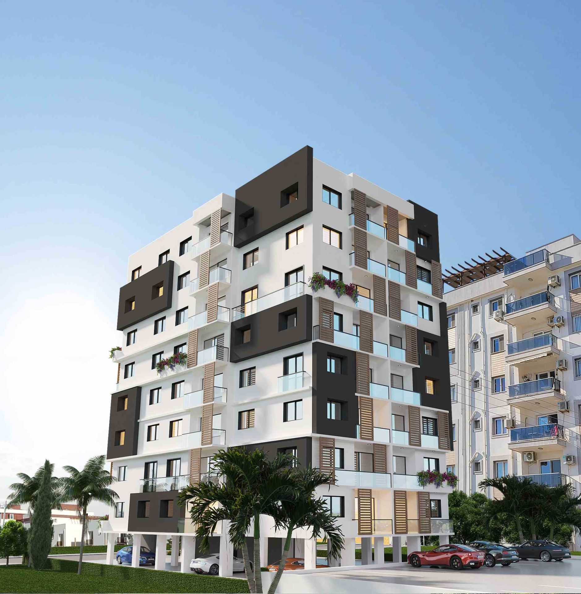 2-комнатные апартаменты 46 м² с балконом 4 м² в Искеле — фото 8