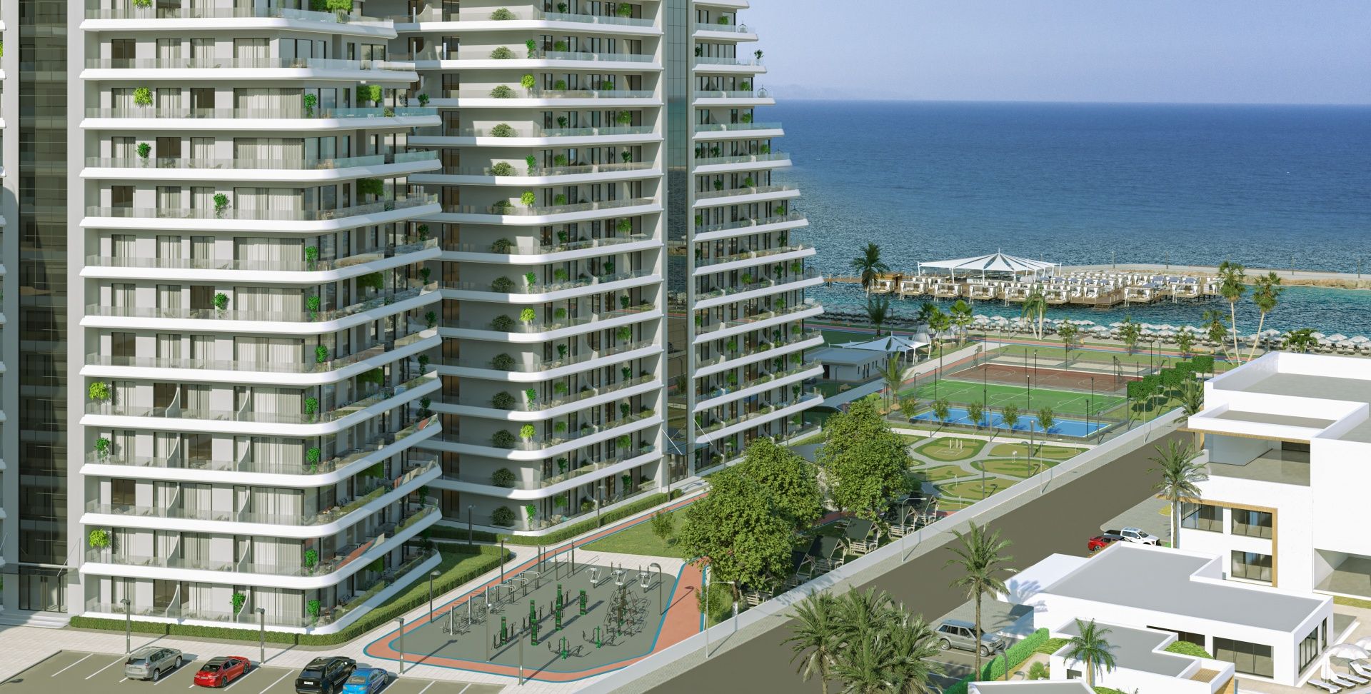 Квартира 4+1 Duplex 170 м2 с террасой 81 м2 в Гюзельюрте — фото 11
