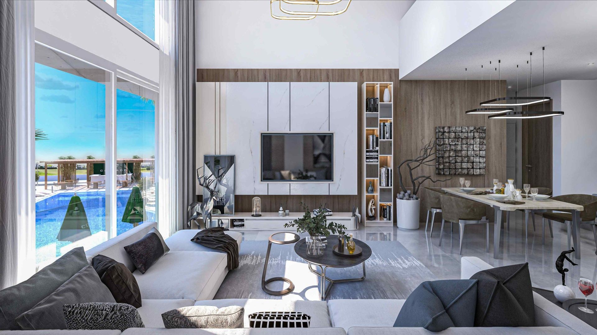 3-комнатные апартаменты loft 125 м² с террасой в Енибогазичи — фото 7