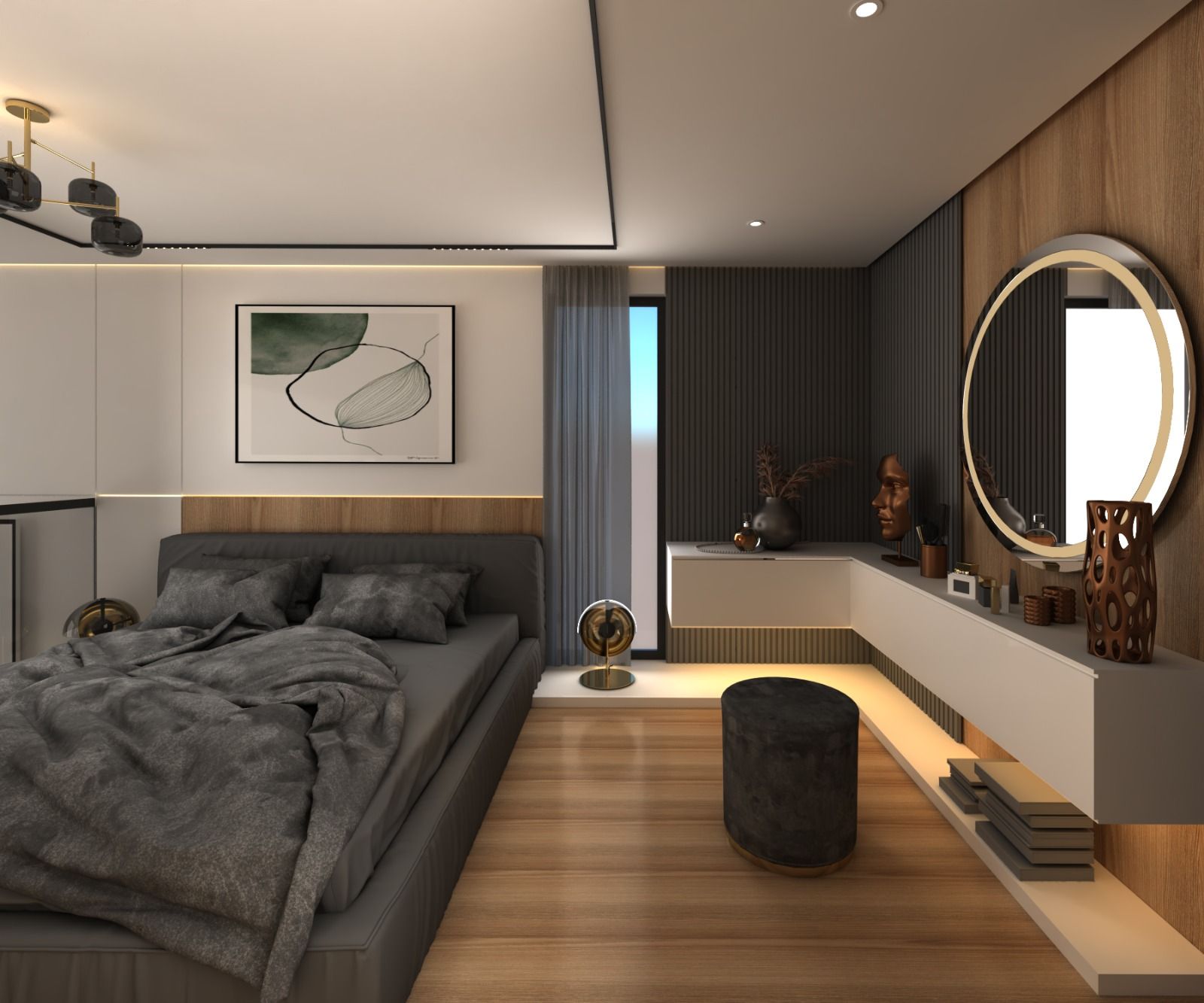 Апартаменты Loft 2+1 (113 м2) с двумя террасами в новом комплексе рядом с морем — фото 3