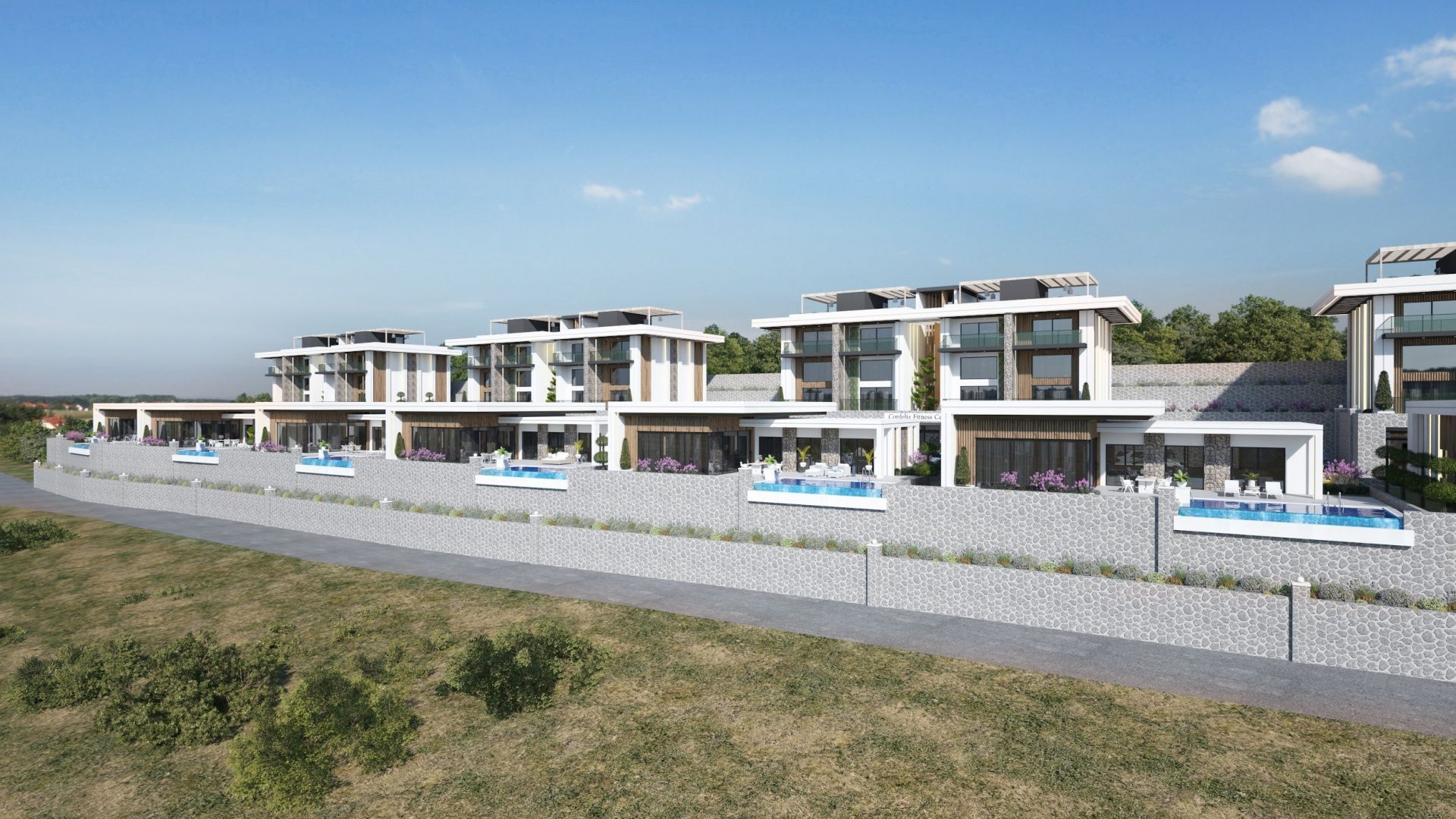 4-комнатная вилла 122м2 с террасой 60м2 в Эсентепе  — фото 8