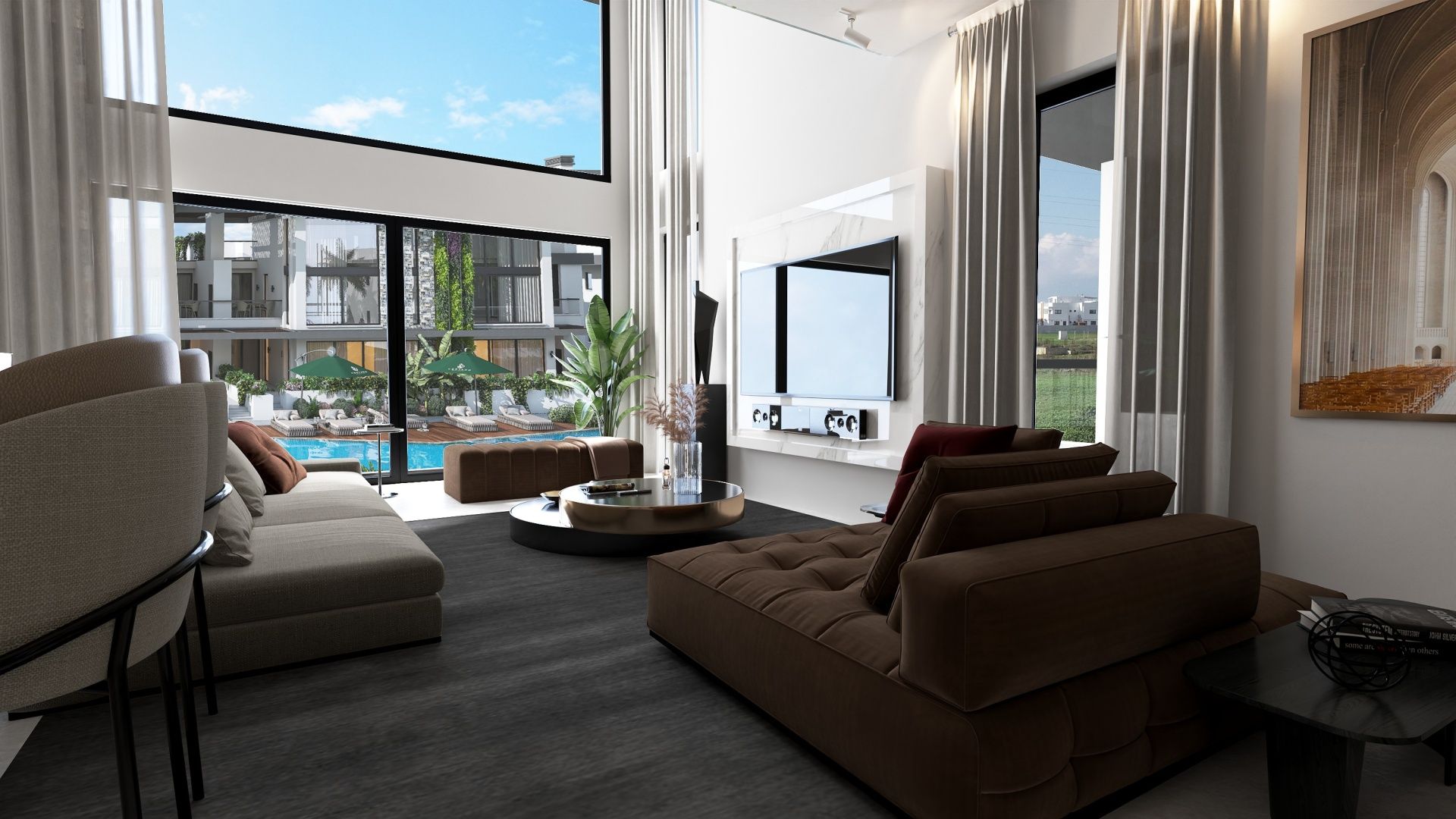4-комнатный пентхаус loft 150м² с собственным участком в 5 минутах от пляжа — фото 23