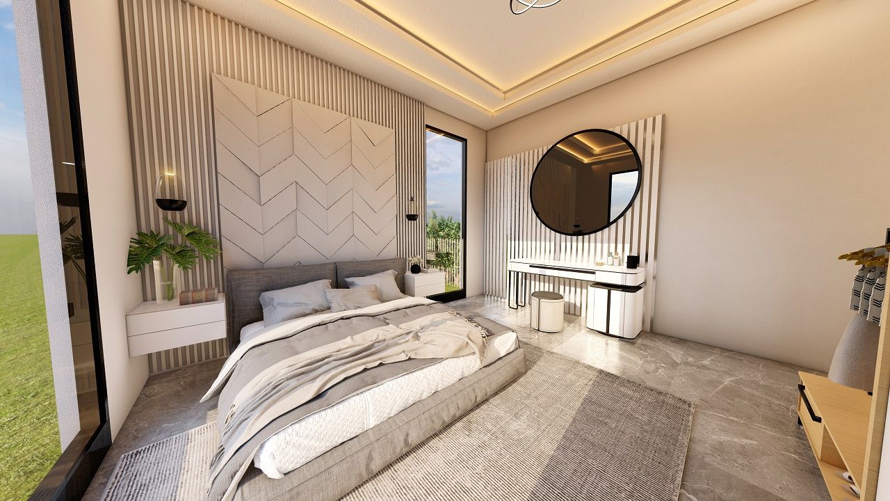 3-комнатные апартаменты 53 м²  в уютном комплексе в Алсанджаке — фото 5