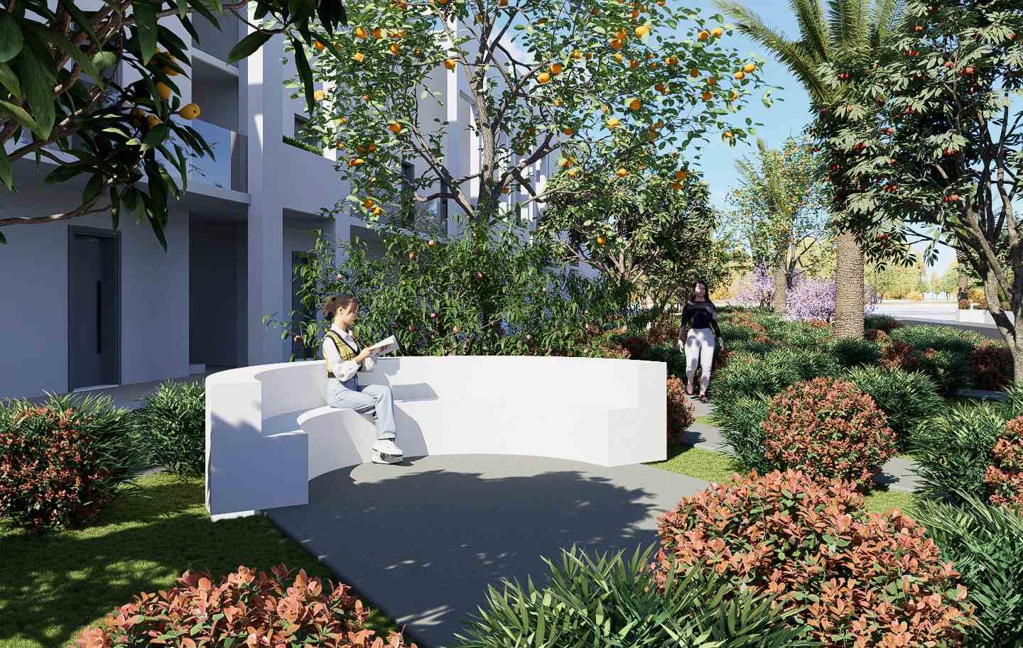 3-комнатные апартаменты 110 м² с террасой 13 м² в курортном комплексе — фото 27