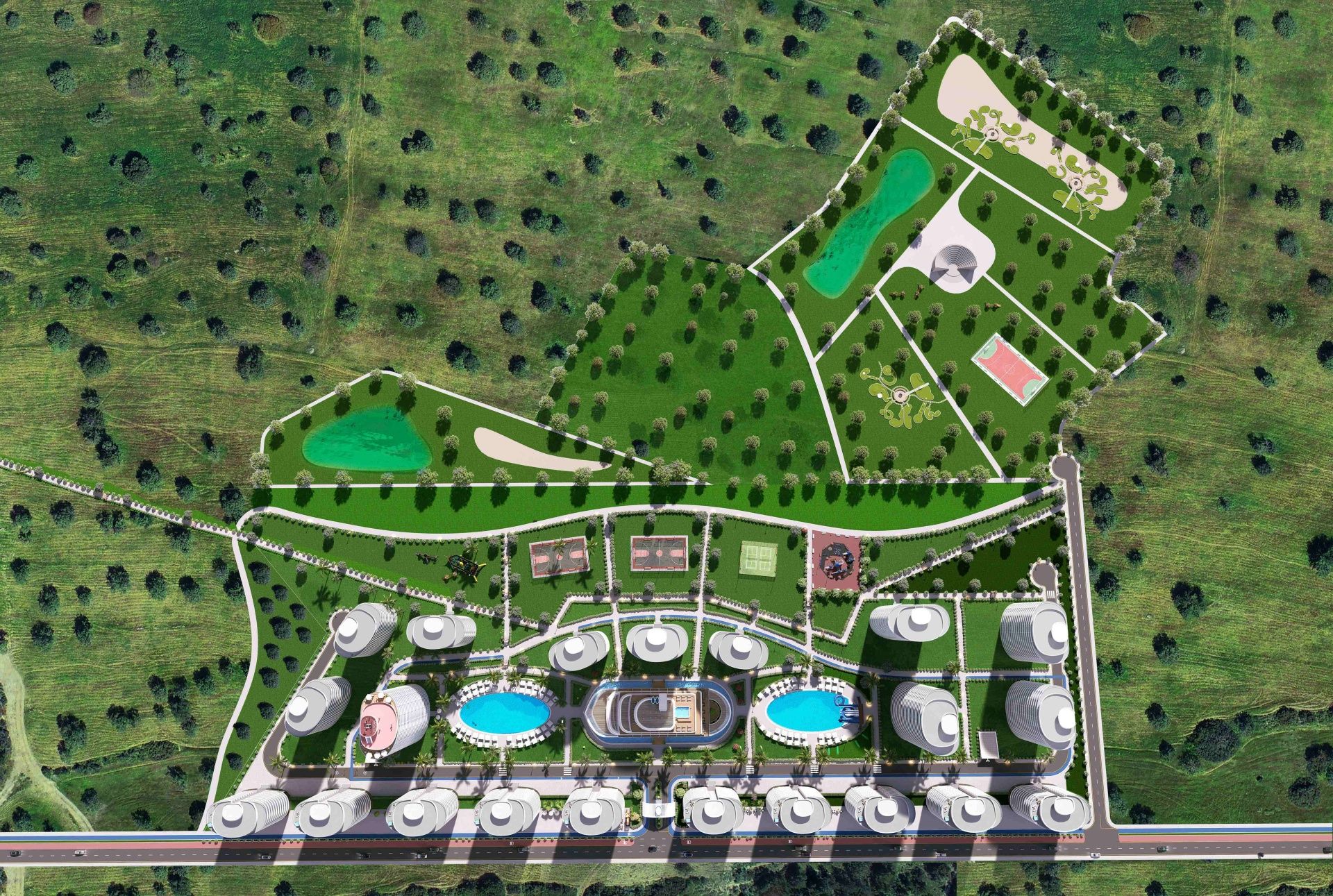 3-комнатные апартаменты 125 м² с террасой в элитном комплексе в 800 метрах от пляжа — фото 34