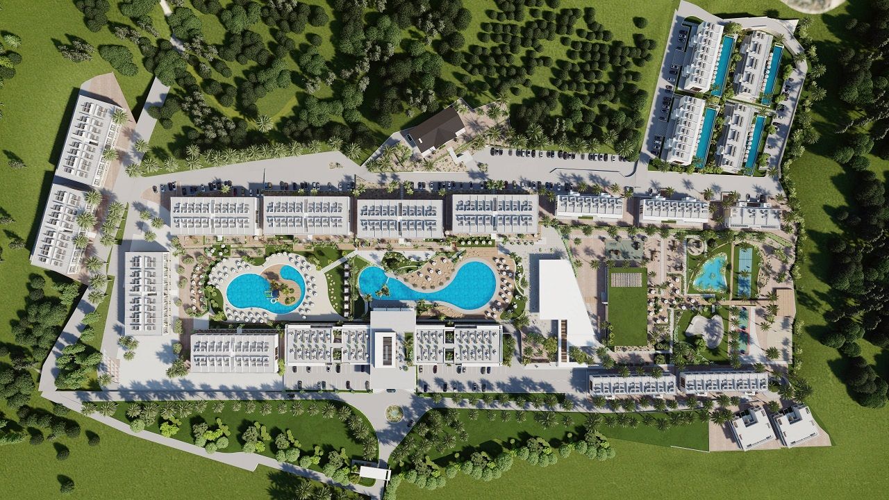 Студия 38 м2 с собственным садом в  красивом комплексе в Эсентепе — фото 4