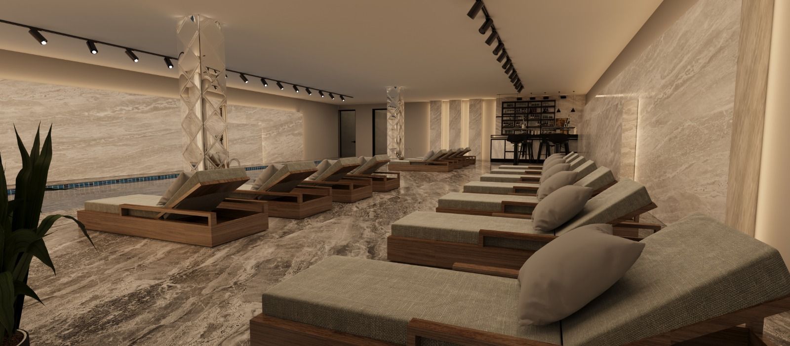 Апартаменты Loft 2+1 (113 м2) с двумя террасами в новом комплексе рядом с морем — фото 12