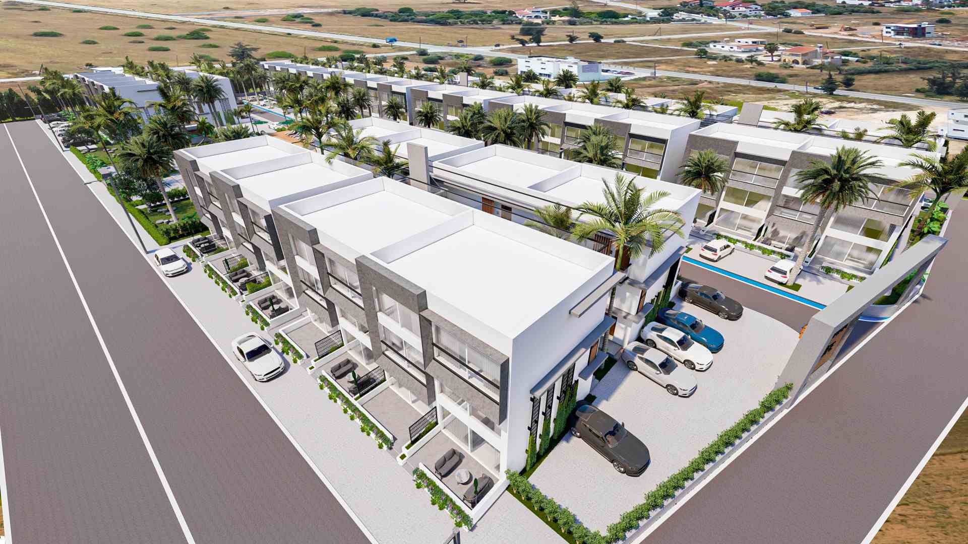 Студия 38 м² с террасой 11 м² в Искеле — фото 46