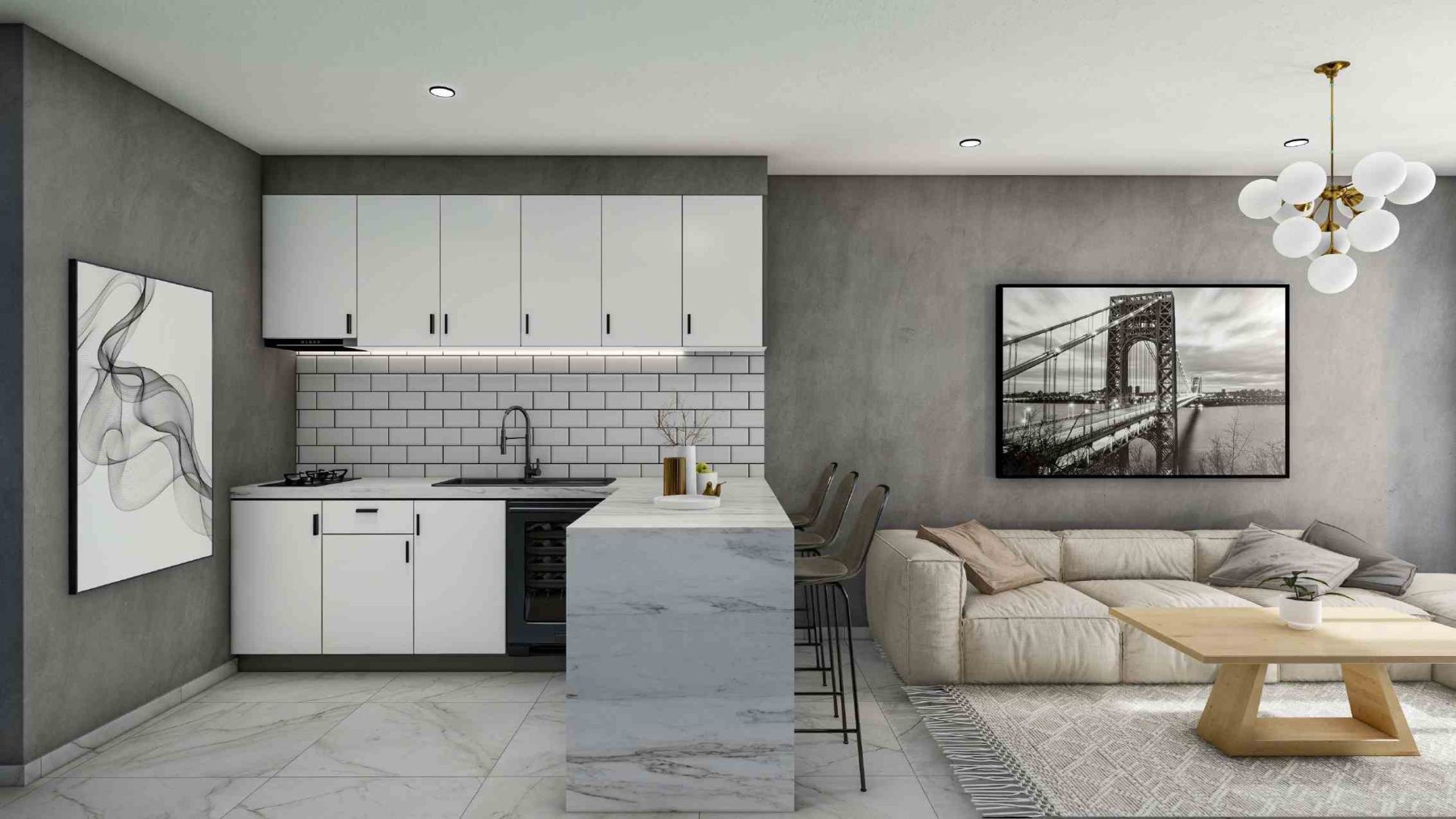 3-комнатные апартаменты 178 м² с террасой на крыше — фото 12