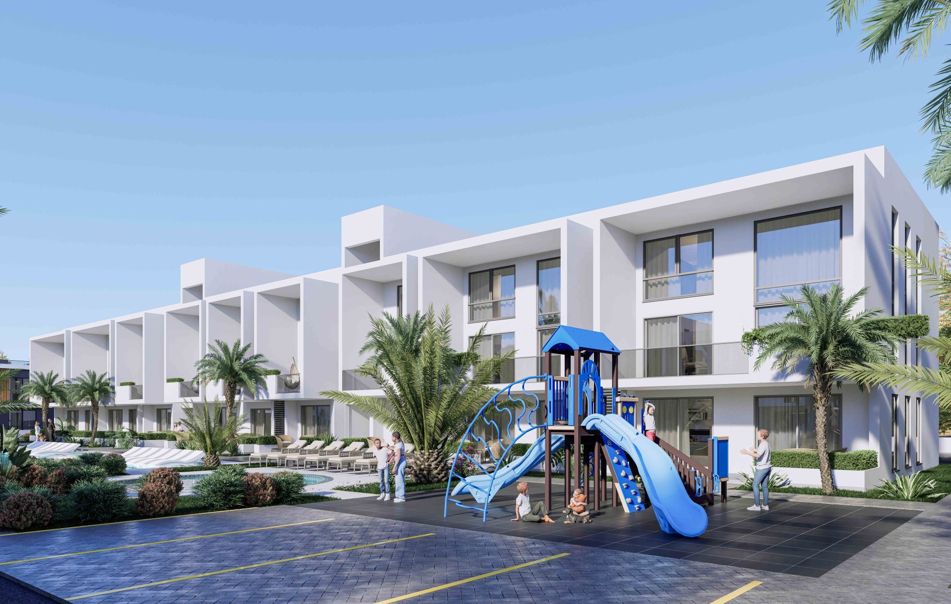 3-комнатные апартаменты 110 м² с террасой 13 м² в курортном комплексе — фото 22