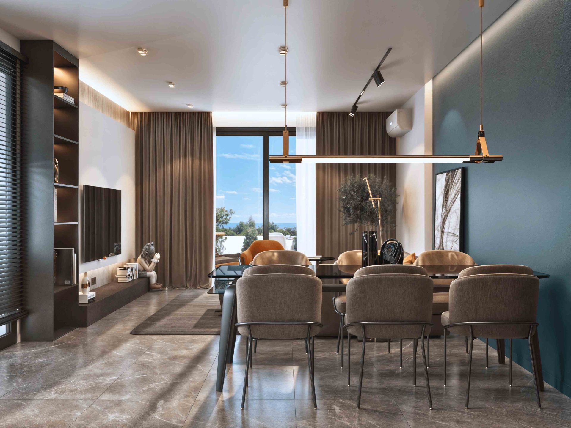 3-комнатная duplex вилла 112 м² с террасой 52 м² и двумя террасами  — фото 8